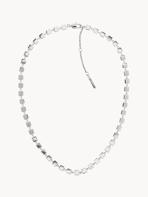 Silver Necklace - Geometric  Women