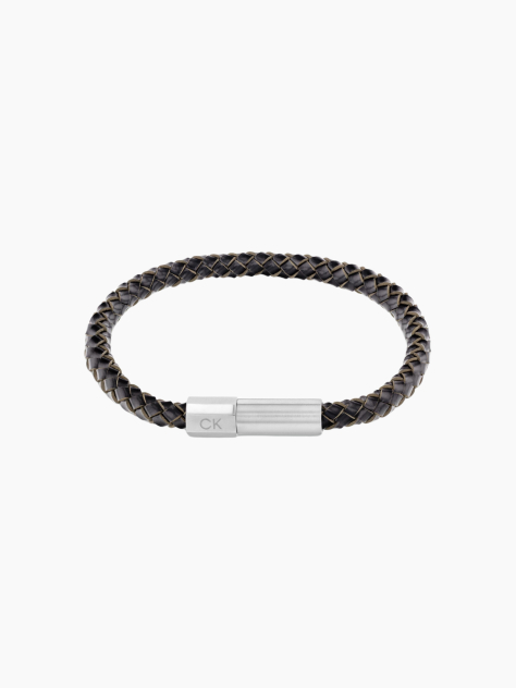 Black Industrial Facets Bracelet  Men