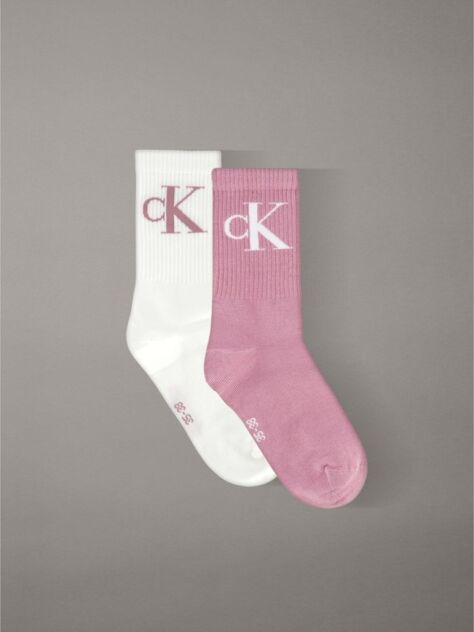 Multi 2 Pack Crew Socks  Women