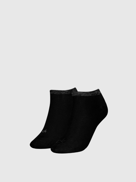 Black 2 Pack Short Socks  Women