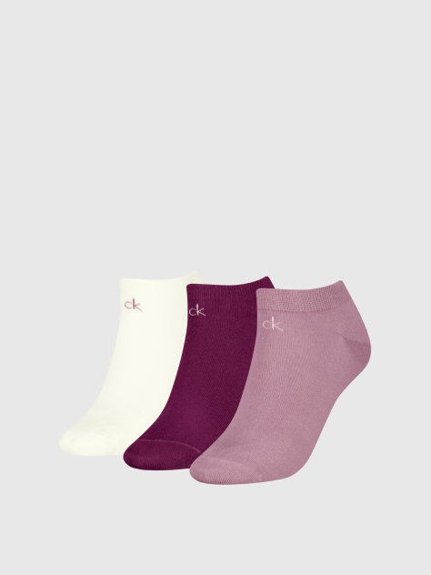 Multi 3 Pack Sneaker Socks  Women