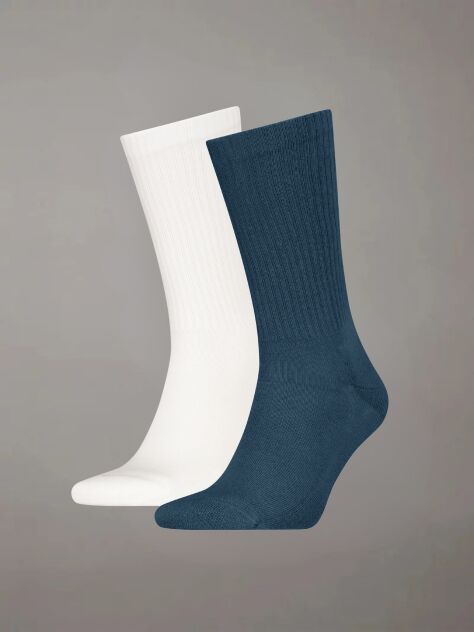 Multi 2 Pack Crew Socks   Men