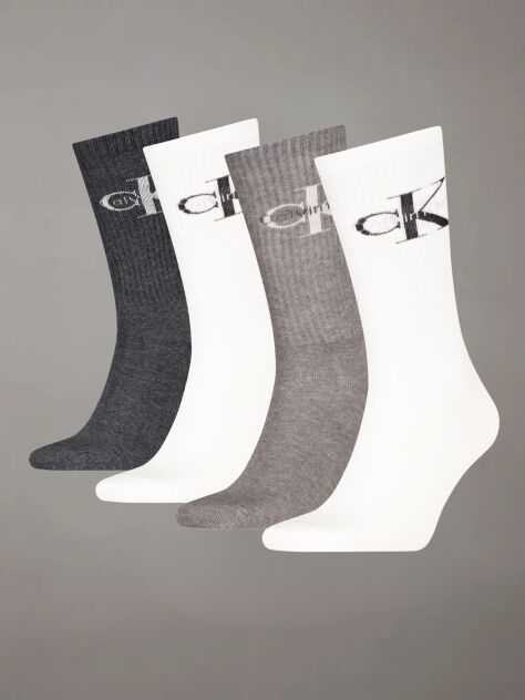 Multi 4 Pack Crew Socks Gift Set  Men