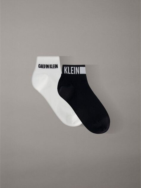 Black 4 Pack Quarter Socks  Men