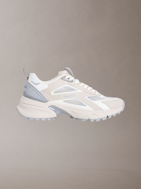 White Trailblazer — Ripstop Runner Trainers  Women