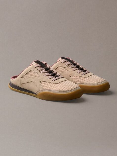 Orange CK KAYLA - Suede Mule Runners  Women
