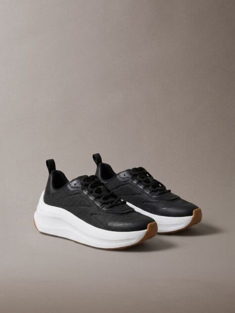Black CK Volumax - Chunky Runner Sneakers  Women