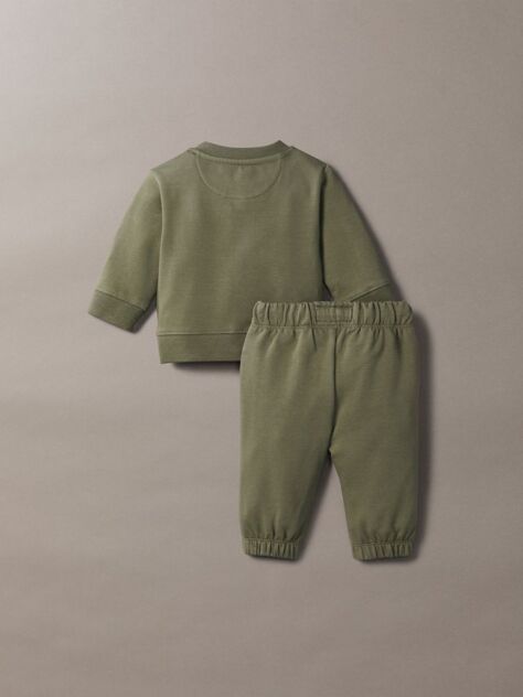 Green Newborn Logo Tracksuit  Newborn