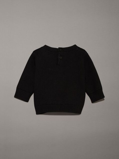 Black Newborn Logo Jumper  Newborn