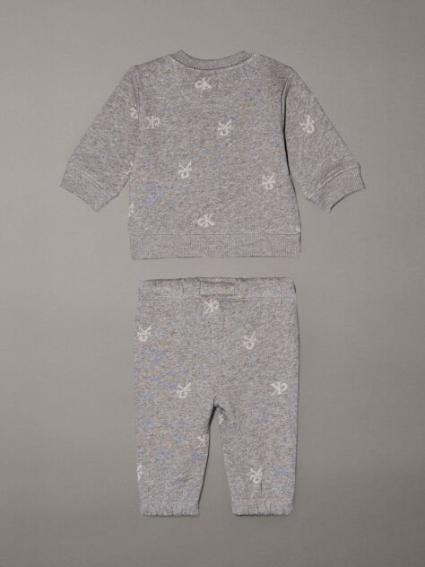 Grey Newborn Logo Tracksuit  Newborn
