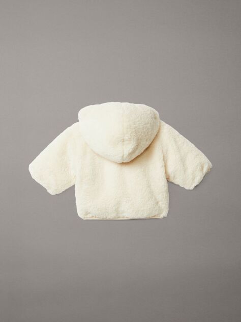 Beige Newborn Teddy Jacket  Newborn