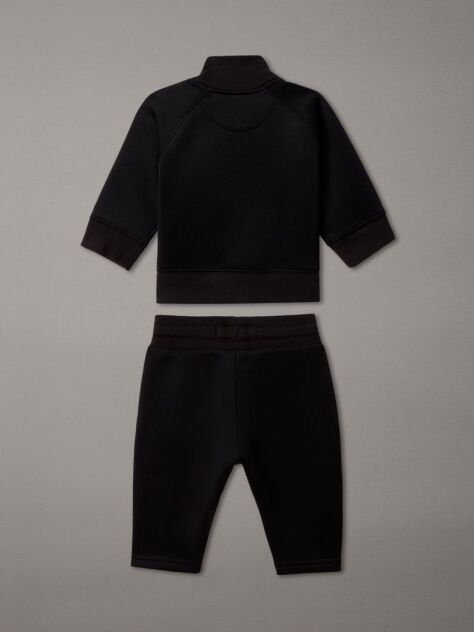 Black Newborn Logo Tracksuit  Newborn