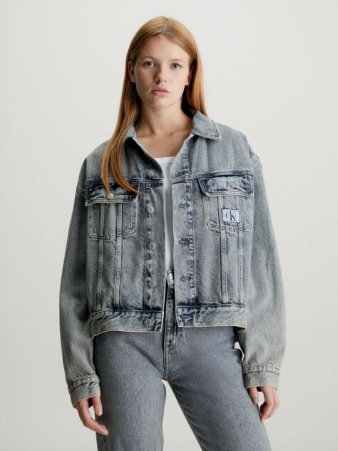 Denim Boxy Denim Jacket  Women
