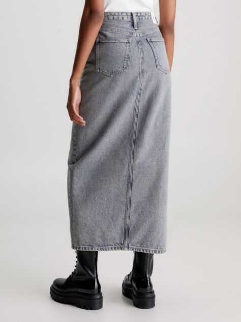 Denim Denim Maxi Skirt  Women