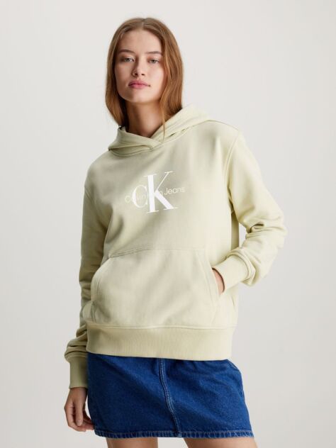 Green Monogram Hoodie  Women