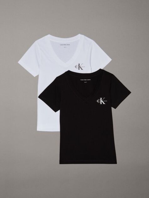 Multi 2 Pack V-neck T-shirts  Women