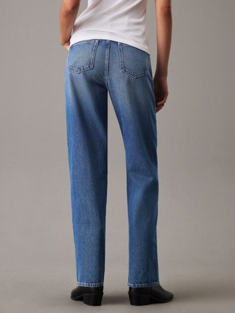 Denim Ψηλόμεσο Τζιν Με Loose Εφαρμογή  Γυναίκα