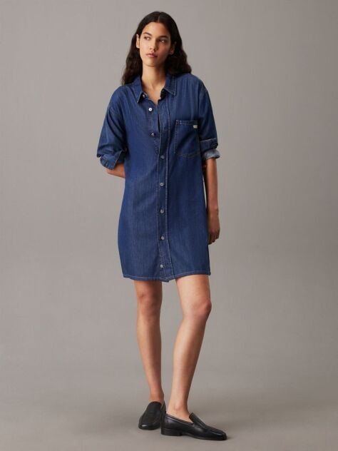 Denim Denim Φόρεμα Πουκαμίσα Με Ζώνη  Γυναίκα