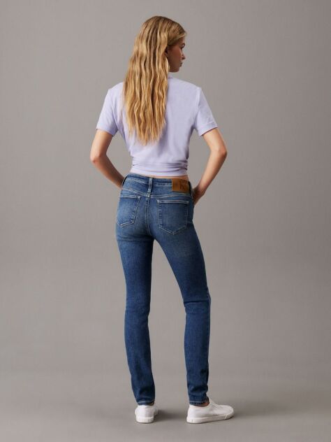 Denim Skinny Τζιν Με Κανονική Μέση  Γυναίκα