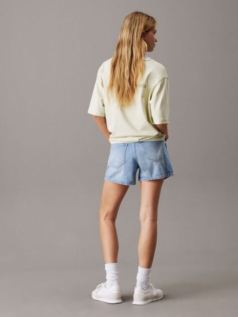 Denim Denim Mom Shorts  Women