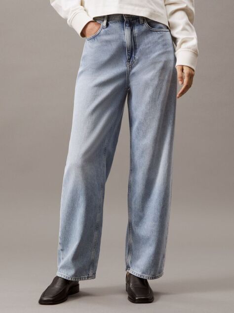 Denim Ψηλόμεσο Barrel Τζιν  Γυναίκα