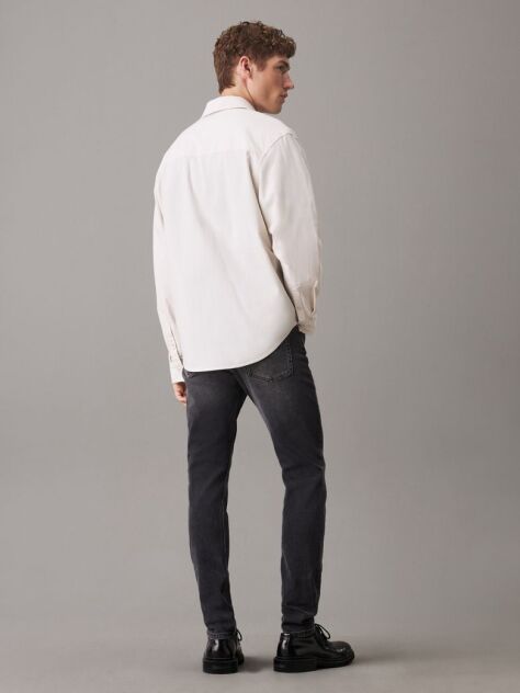 Black Slim Tapered Jeans  Men