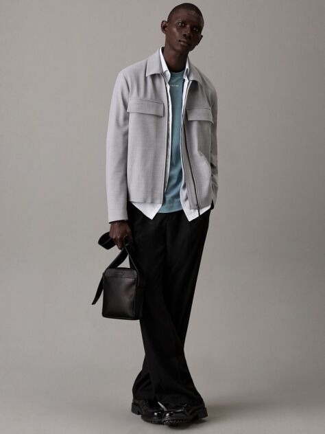 Black Reporter Bag  Men