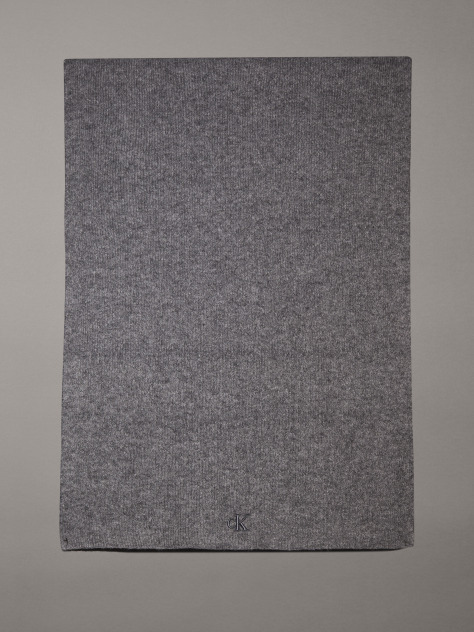 Grey Knit Scarf  Women