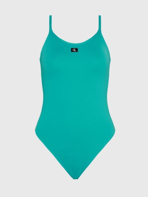Blue Swimsuit - CK Monogram  Women