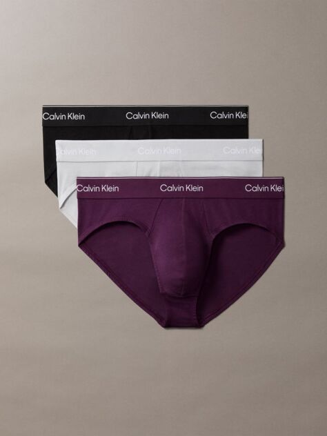 Multi 3 Pack Briefs - Icon Cotton Stretch  Men