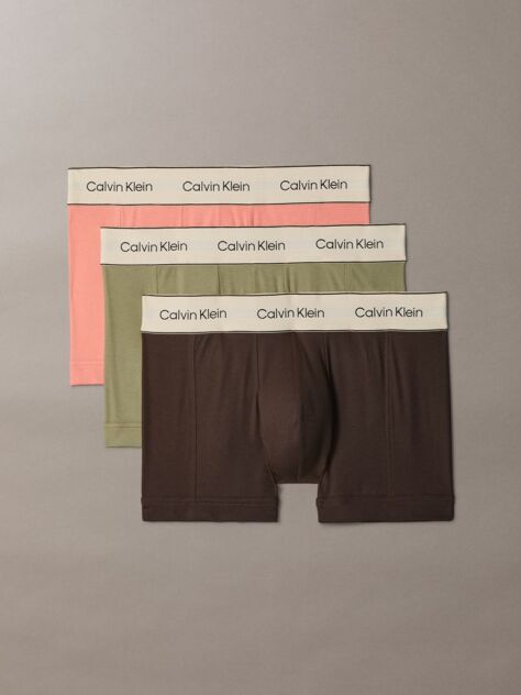 Multi 3 Pack Trunks - Heritage Cotton Stretch  Men