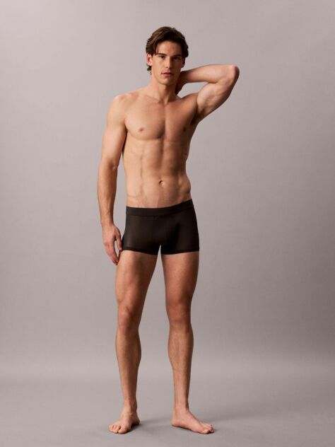 Μαύρο Εφαρμοστό Μπόξερ - CK Black Sheer Mesh  Άνδρας