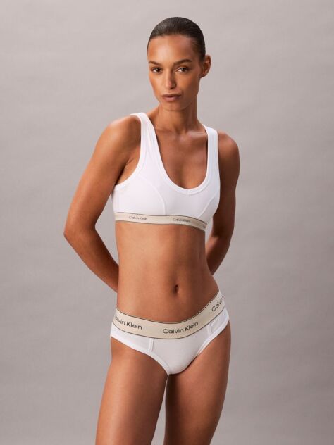 White Bikini Briefs - Heritage Cotton  Women