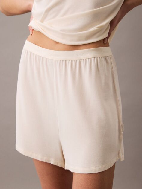 Beige Lounge Shorts - Ultra Soft Modal  Women