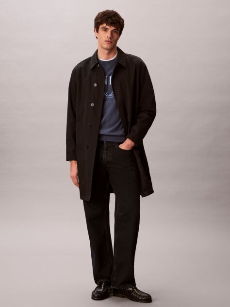 Blue 90s Straight Jeans  Men