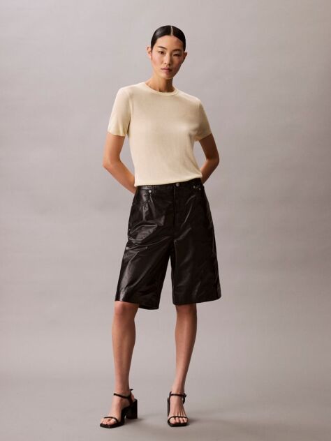 Beige Fine Gauge Viscose Jumper  Women