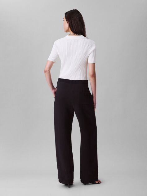 Black Casual Trousers  Women