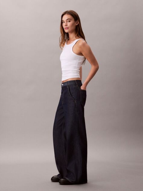 Denim Ultra High Rise Relaxed Jeans  Women