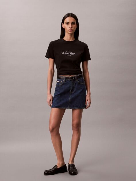 Μαύρο T-shirt Με Κλασικό NYC Λογότυπο  Γυναίκα