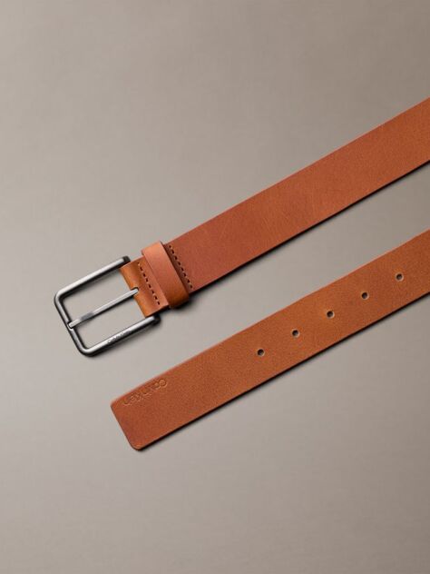Multi Full-Grain Leather Belt  Men