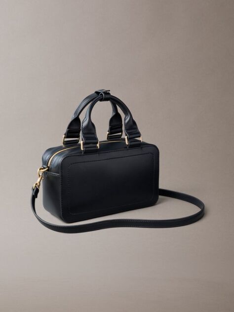 Black Monogram Mini Tote Bag  Women