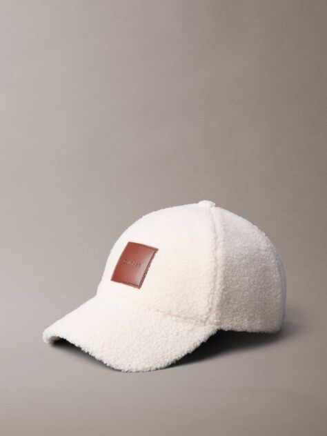 Λευκό Καπέλο Baseball Από Sherpa  Γυναίκα