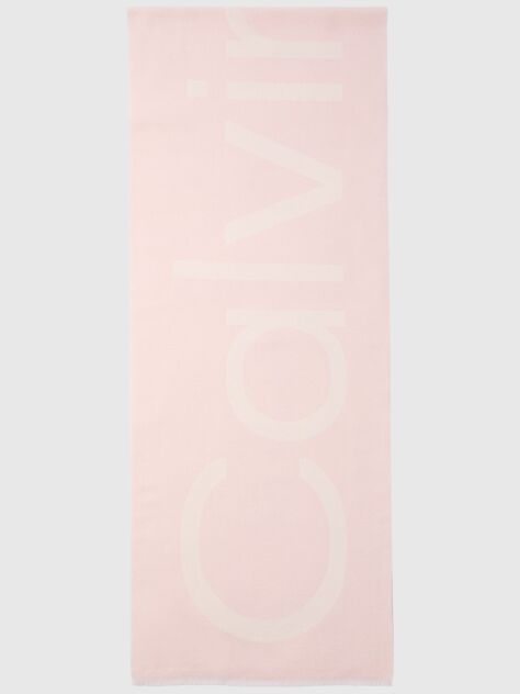 Pink Logo Scarf  Women