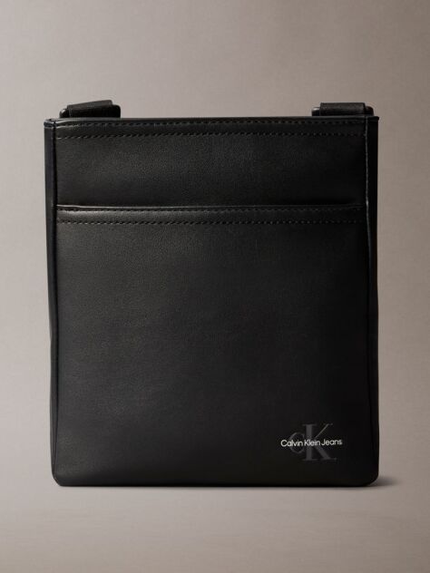 Black Logo Crossover Bag  Men