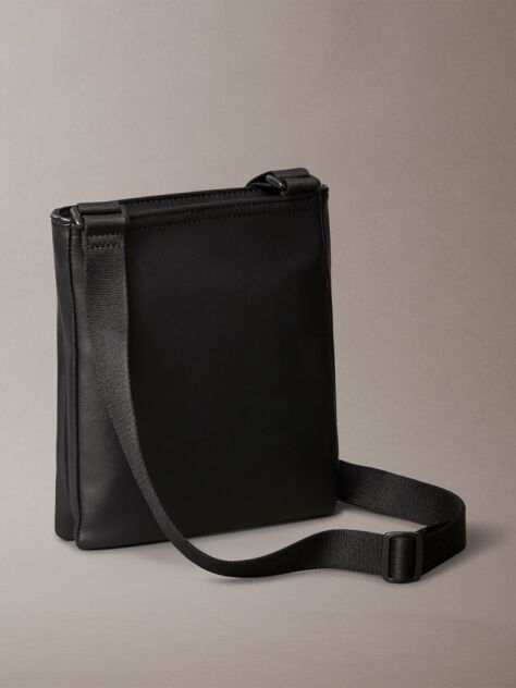 Black Logo Crossover Bag  Men