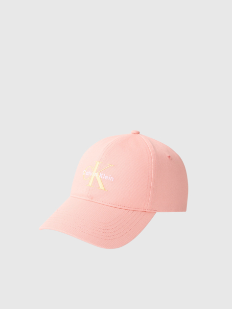 Pink Twill Logo Cap  Women