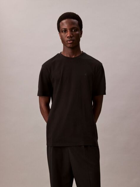Black Pima Cotton T-shirt  Men