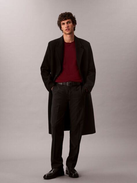 Red Pima Cotton T-shirt  Men