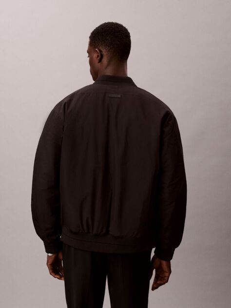 Black Bomber Jacket  Men