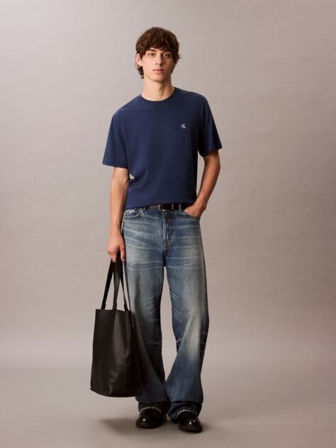Blue Monogram T-shirt  Men